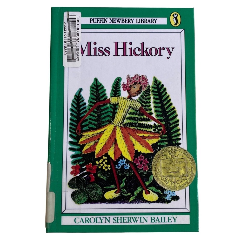 Miss Hickory Hardcover Carolyn Sherwin Bailey Vintage Middle Grade Newbery Award